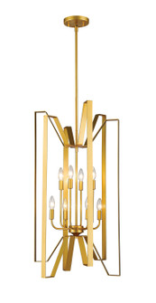 Foyer/Hall Lanterns Open Frame by Z-Lite ( 224 | 4000-8PMG Marsala ) 