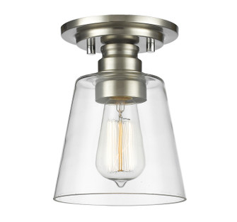 Semi-Flush Mts. Glass Down by Z-Lite ( 224 | 428F1-BN Annora ) 