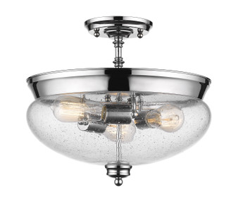 Semi-Flush Mts. Bowl Style by Z-Lite ( 224 | 722SF-CH Amon ) 
