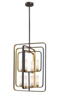 Foyer/Hall Lanterns Glass w/Frame by Z-Lite ( 224 | 6000-8B-BZGD Aideen ) 