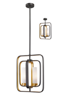 Foyer/Hall Lanterns Glass w/Frame by Z-Lite ( 224 | 6000MP-BZGD Aideen ) 