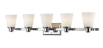 Bathroom Fixtures Five+Lights by Z-Lite ( 224 | 7001-5V-CH Kayla ) 