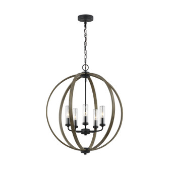 Exterior Chandeliers by Visual Comfort Studio ( 454 | OLF3294/5WOW/AF Allier ) 