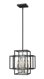 Foyer/Hall Lanterns Open Frame by Z-Lite ( 224 | 454-14BK-BN Titania ) 
