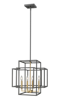 Foyer/Hall Lanterns Open Frame by Z-Lite ( 224 | 454-18BRZ-OBR Titania ) 
