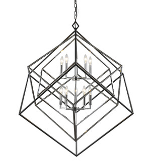 Foyer/Hall Lanterns Open Frame by Z-Lite ( 224 | 457-10CH-MB Euclid ) 