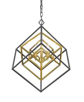 Foyer/Hall Lanterns Open Frame by Z-Lite ( 224 | 457-3OBR-BRZ Euclid ) 