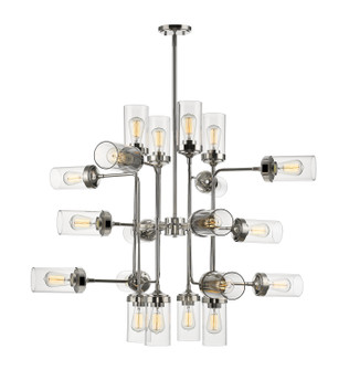 Foyer/Hall Lanterns Glass w/Frame by Z-Lite ( 224 | 617-20PN Calliope ) 