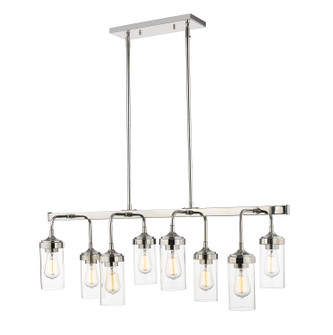 Linear/Island 4 Light + by Z-Lite ( 224 | 617-8L-PN Calliope ) 