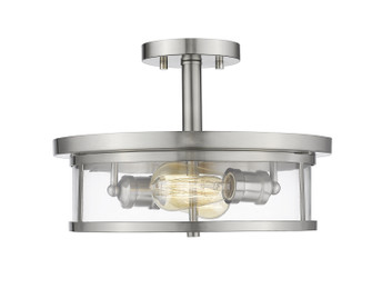 Semi-Flush Mts. Bowl Style by Z-Lite ( 224 | 462SF14-BN Savannah ) 