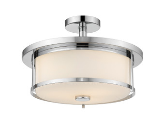 Semi-Flush Mts. Bowl Style by Z-Lite ( 224 | 465SF16-CH Savannah ) 