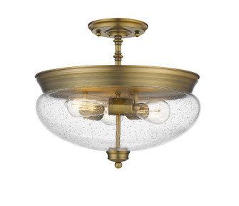 Semi-Flush Mts. Bowl Style by Z-Lite ( 224 | 722SF-HBR Amon ) 