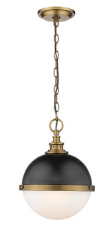 Pendants Glass Down by Z-Lite ( 224 | 619MP-MB-FB Peyton ) 