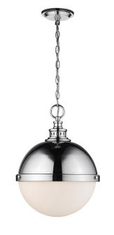 Pendants Glass Down by Z-Lite ( 224 | 619P14-CH Peyton ) 