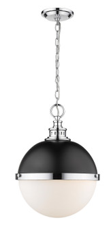Pendants Glass Down by Z-Lite ( 224 | 619P14-MB-CH Peyton ) 