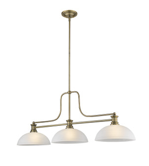Linear/Island 3 Light Bar by Z-Lite ( 224 | 725-3HBR-DWL14 Melange ) 