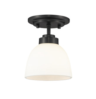 Semi-Flush Mts. Glass Down by Z-Lite ( 224 | 443F1-MB Ashton ) 