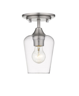 Semi-Flush Mts. Glass Down by Z-Lite ( 224 | 473F1-BN Joliet ) 