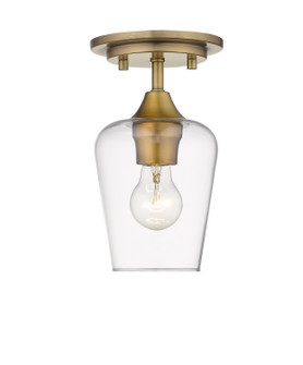 Semi-Flush Mts. Glass Down by Z-Lite ( 224 | 473F1-OBR Joliet ) 