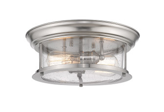 Flush Mounts Drum Shade by Z-Lite ( 224 | 727F13-BN Sonna ) 