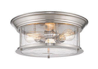 Flush Mounts Drum Shade by Z-Lite ( 224 | 727F16-BN Sonna ) 