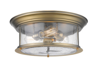 Flush Mounts Drum Shade by Z-Lite ( 224 | 727F16-HBR Sonna ) 